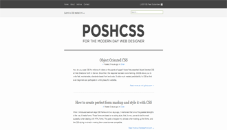 Posh CSS