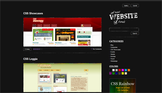 CSS Showcases Gallery