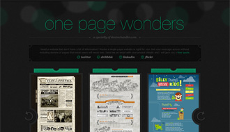 One Page Wonders