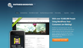 Customize WordPress